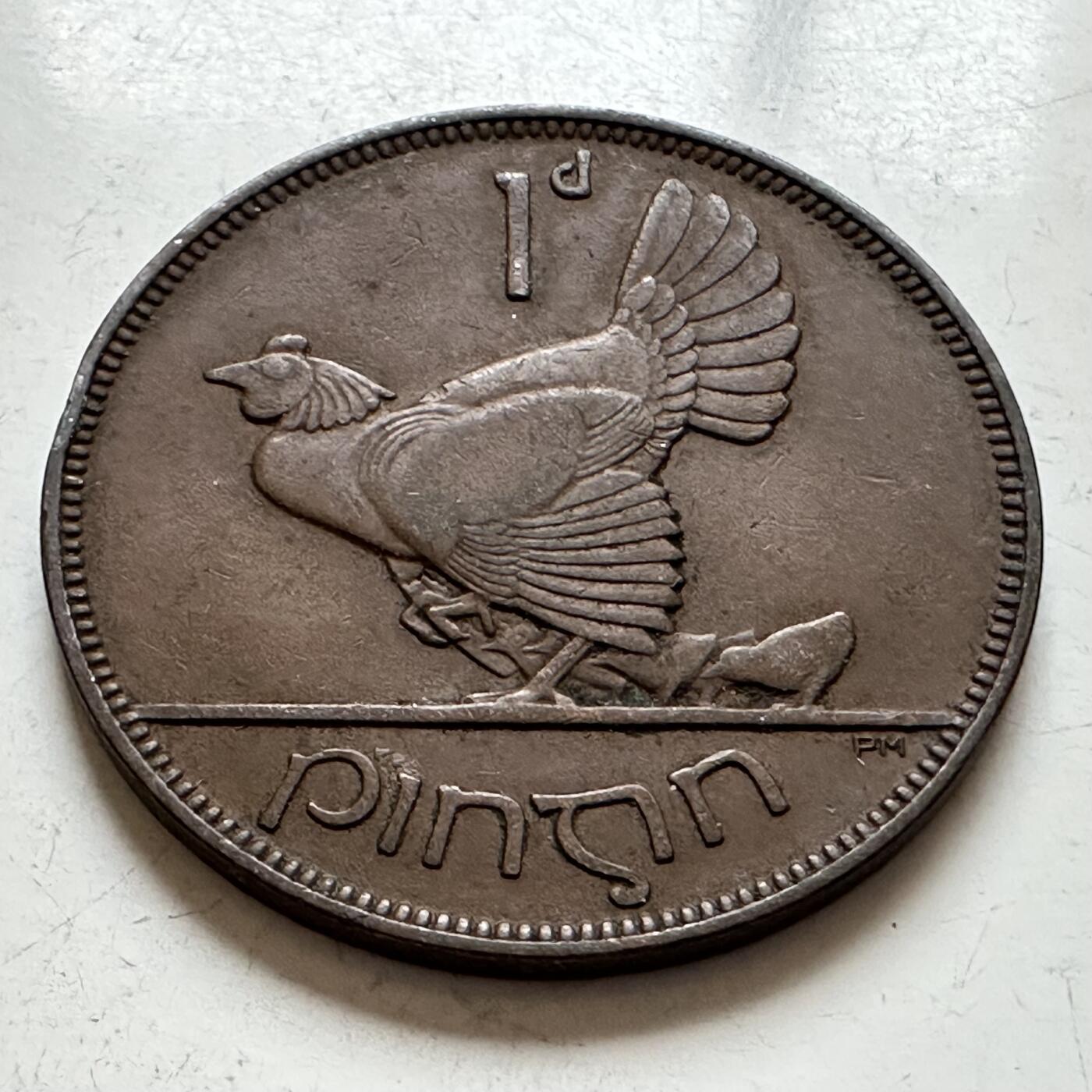 🌹外币初藏🌹🐯2025年第143场  每周二四六晚8️⃣点 接代拍 爱尔兰1931年一便士