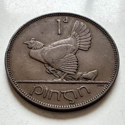 🌹外币初藏🌹🐯2025年第143场  每周二四六晚8️⃣点 接代拍 - 爱尔兰1931年一便士