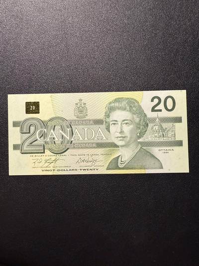 第14期 库存低价起拍 - 加拿大鸟版20 全新unc 尾272