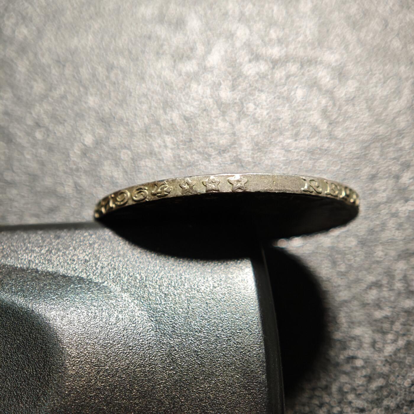 【德藏】世界币章拍卖第158期（拍品征集中~欢迎藏友联系） 3枚一组 1931年 拉脱维亚女神5拉特银币 及 1964年 意大利女神帆船500里拉银币 及 1913年 英属印度1卢比银币 详细尺寸请看拍品介绍