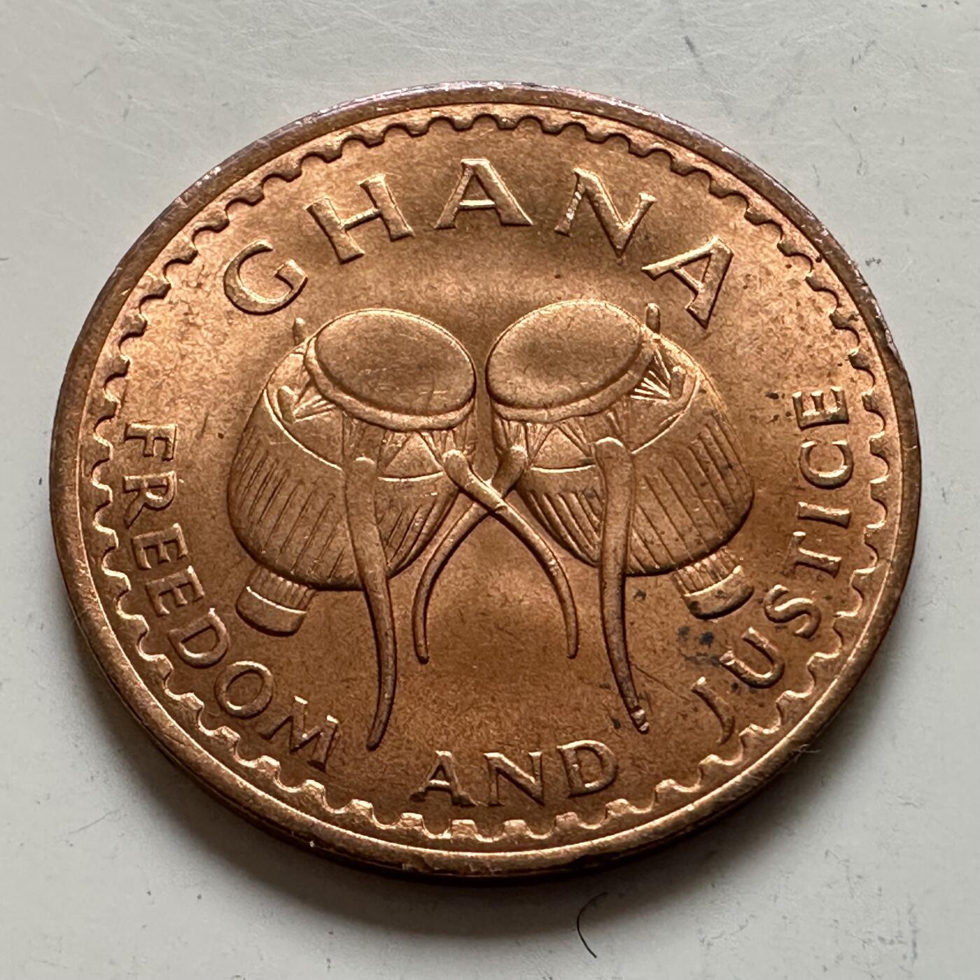 🌹外币初藏🌹🐯2025年第143场  每周二四六晚8️⃣点 接代拍 加纳1967年1/2比赛瓦