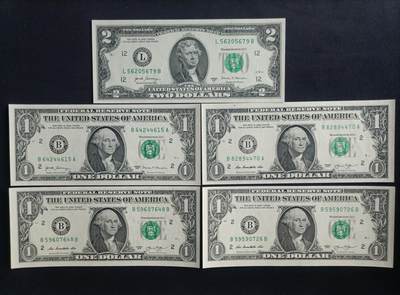 【游宝包邮场】蛇年第100期 五福临门+六六大顺 - 美国🇺🇸 UNC/UNC-