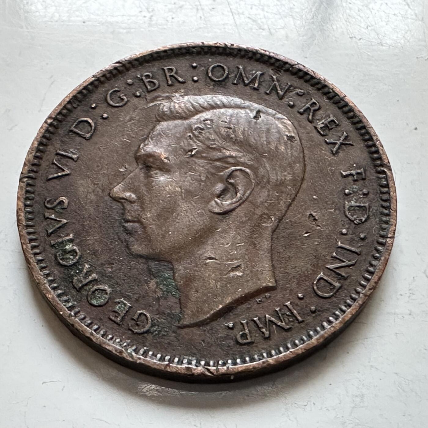 🌹外币初藏🌹🐯2025年第143场  每周二四六晚8️⃣点 接代拍 英国1938年一法新