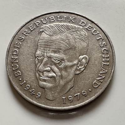 🌹外币初藏🌹🐯2025年第143场  每周二四六晚8️⃣点 接代拍 - 德国1983年D版 2马克 舒马赫