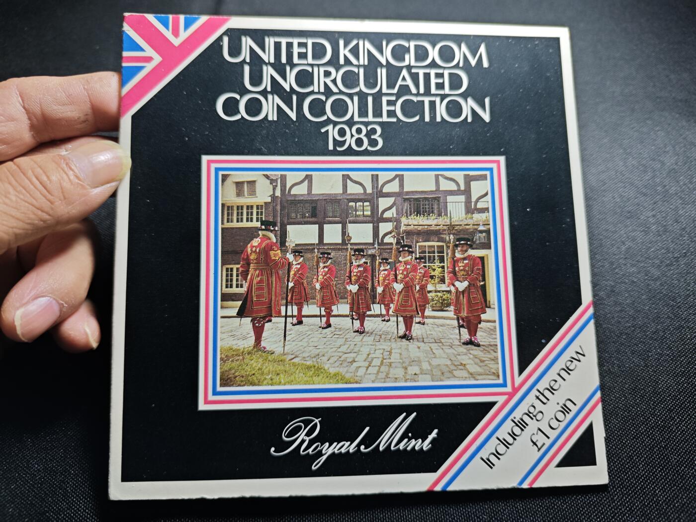 KK钱币收藏小铺 《套币 好品/批量散币专场》  2月预留时间 周末发货  1983英国清年大小面值套币