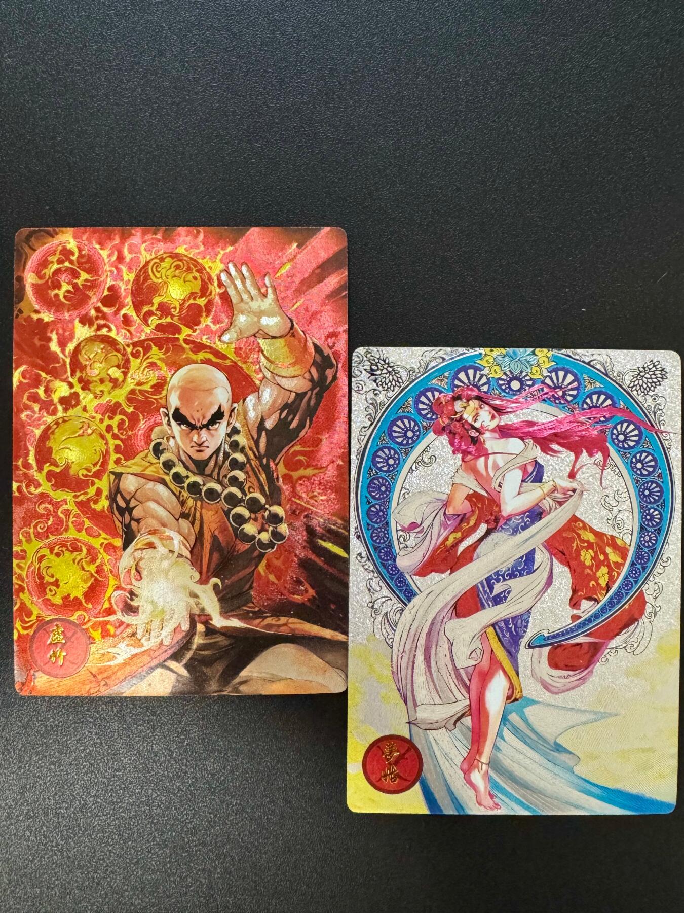 NO.18 好又多金牌大场，新店点关注不迷路！每周一站式配齐，方便凑单！（周6晚8点截拍，卖家送拍0抽成！） 奇点卡牌 天龙八部 梦姑+虚竹 粗闪一对