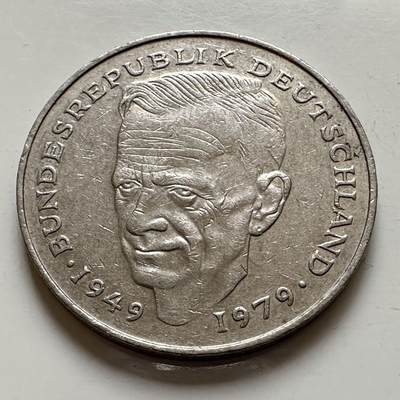 🌹外币初藏🌹🐯2025年第143场  每周二四六晚8️⃣点 接代拍 - 德国1989年D版 2马克 舒马赫