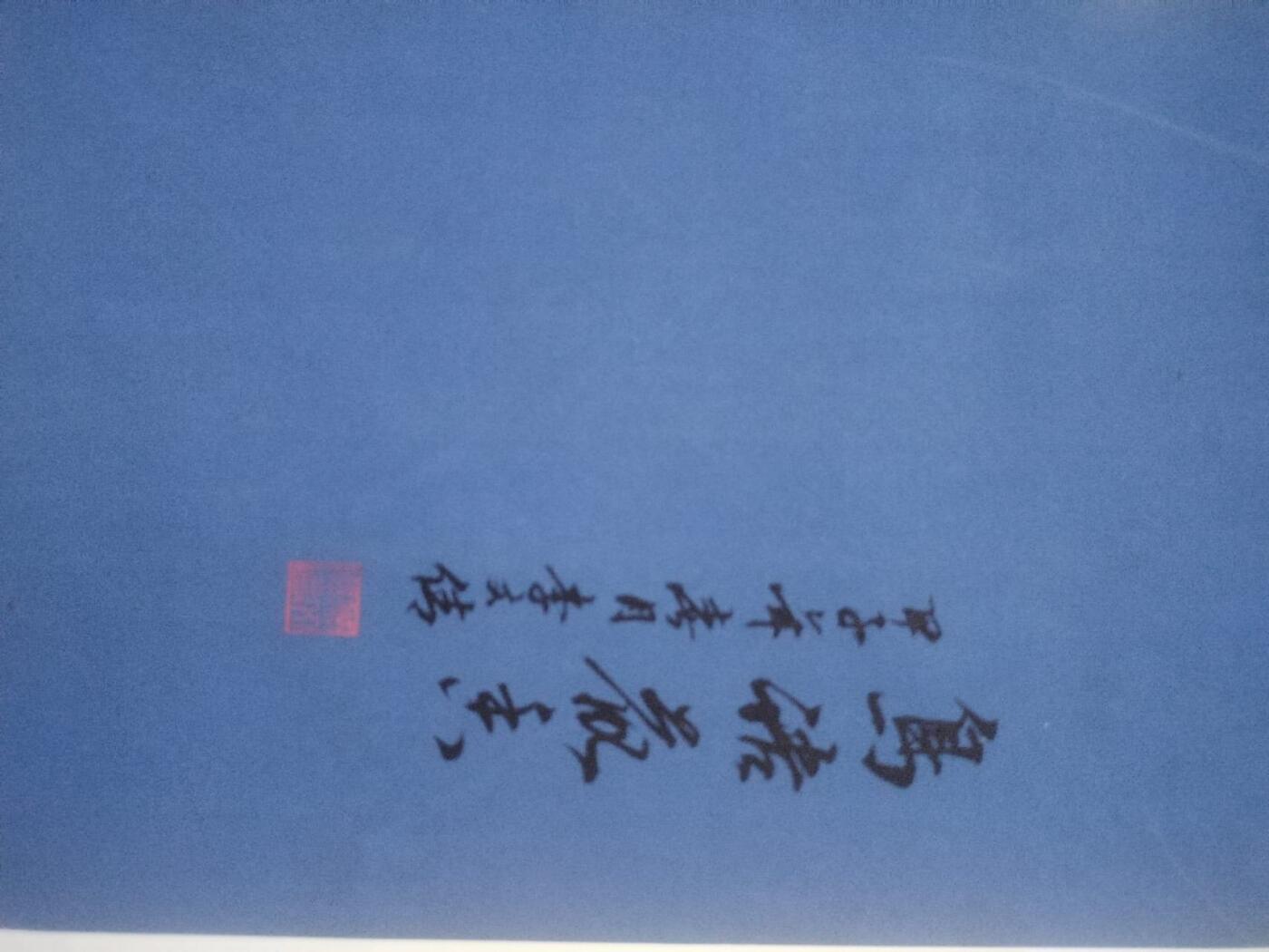 字画专场 李文倩老师手绘作品 鸟语花香。140*70cm。已装裱。