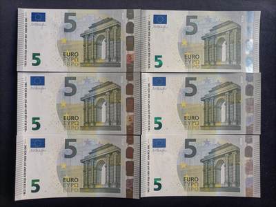 【游宝包邮场】蛇年第100期 五福临门+六六大顺 - 欧元🇪🇺 NA/UA/VA冠 UNC/UNC-