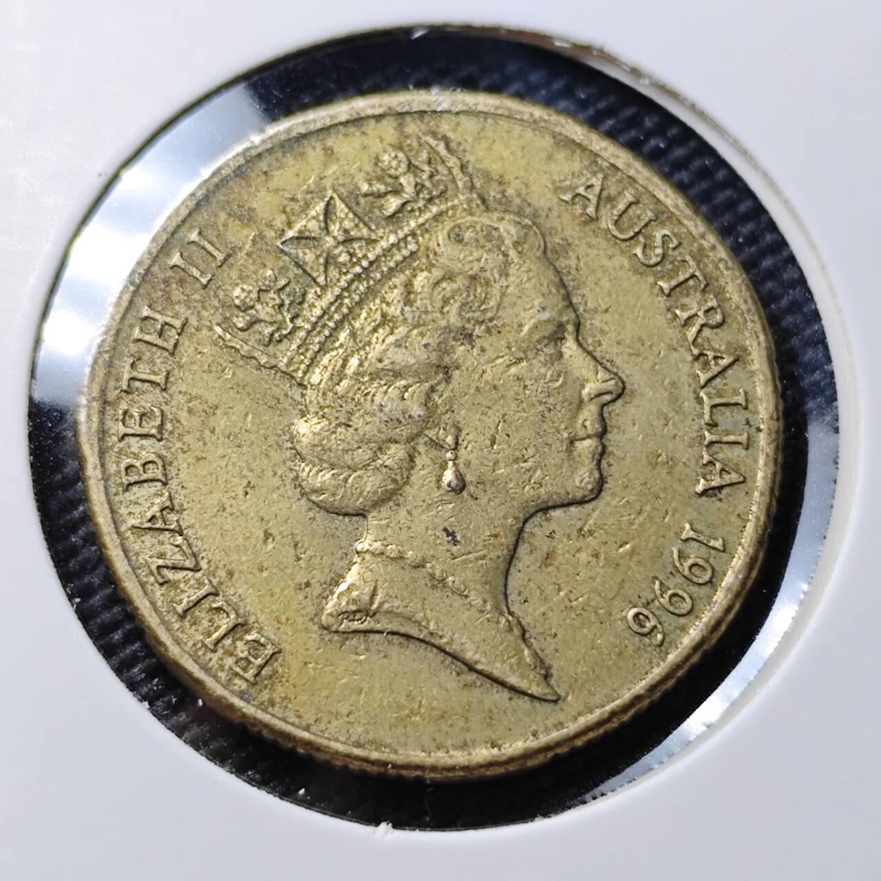 KK钱币收藏小铺 第382期  2月预留时间 周末发货 1996澳大利亚1元