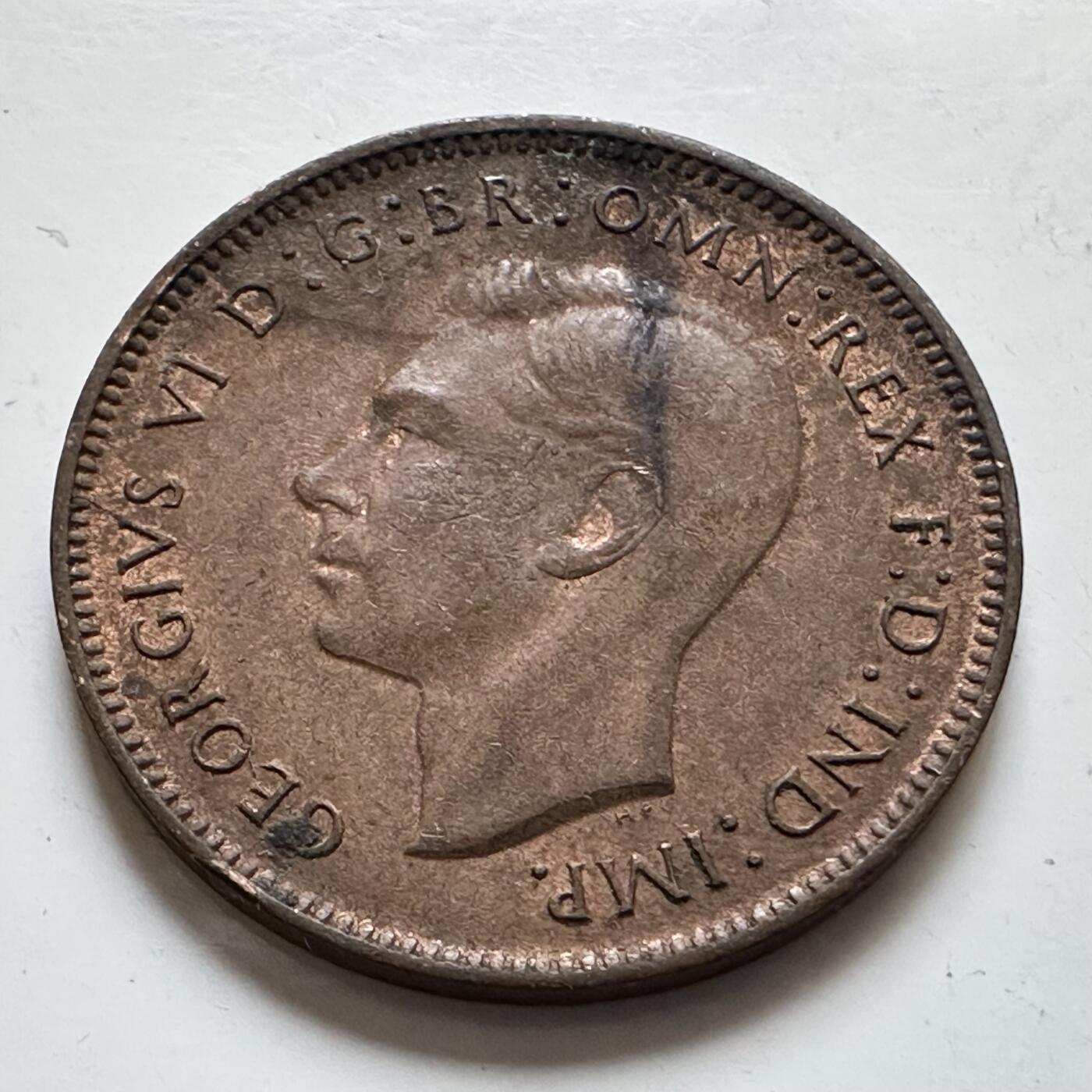 🌹外币初藏🌹🐯2025年第143场  每周二四六晚8️⃣点 接代拍 英国1943年一法新