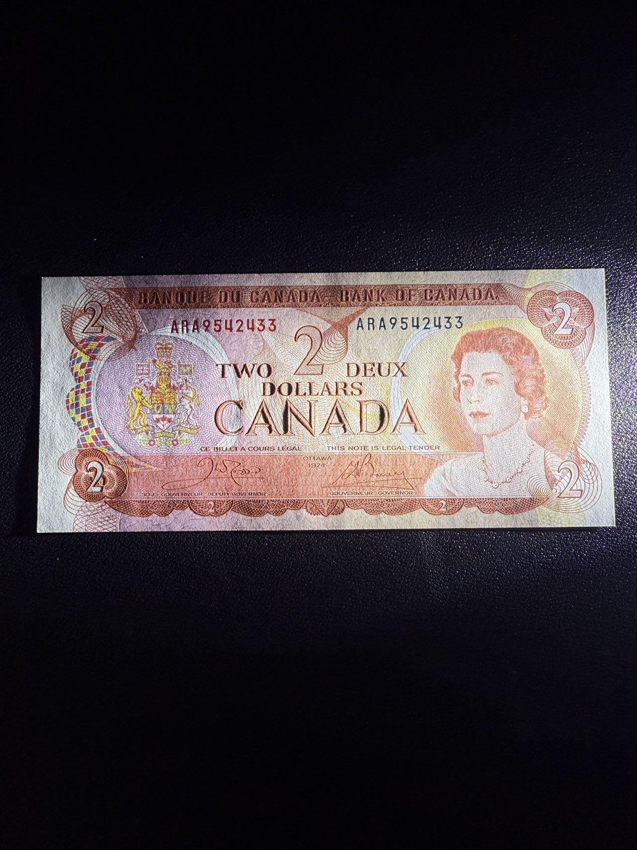 第14期 库存低价起拍 加拿大风景版2 全新unc