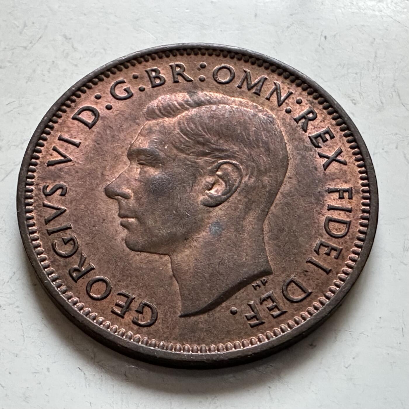 🌹外币初藏🌹🐯2025年第143场  每周二四六晚8️⃣点 接代拍 英国1950年一法新