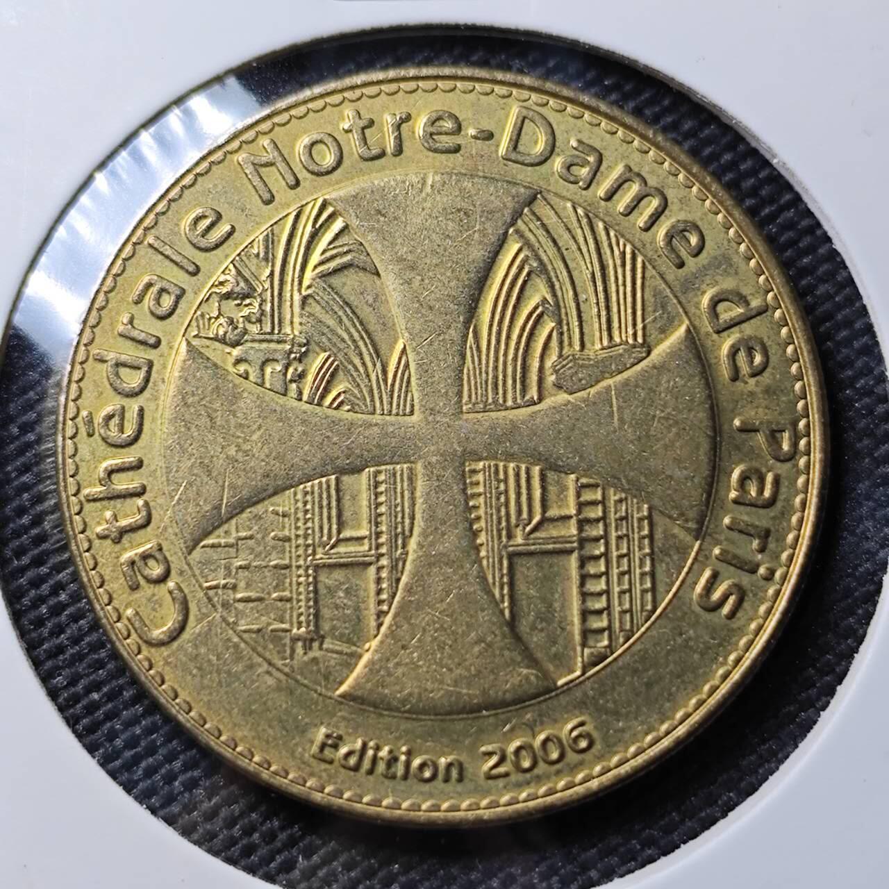 KK钱币收藏小铺 第382期  2月预留时间 周末发货 2006法国纪念章 