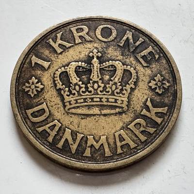 🌹外币初藏🌹🐯2025年第143场  每周二四六晚8️⃣点 接代拍 - 丹麦1929年一克朗