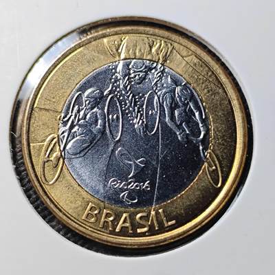 KK钱币收藏小铺 第382期  2月预留时间 周末发货 - 2014巴西1瑞尔 纪念币