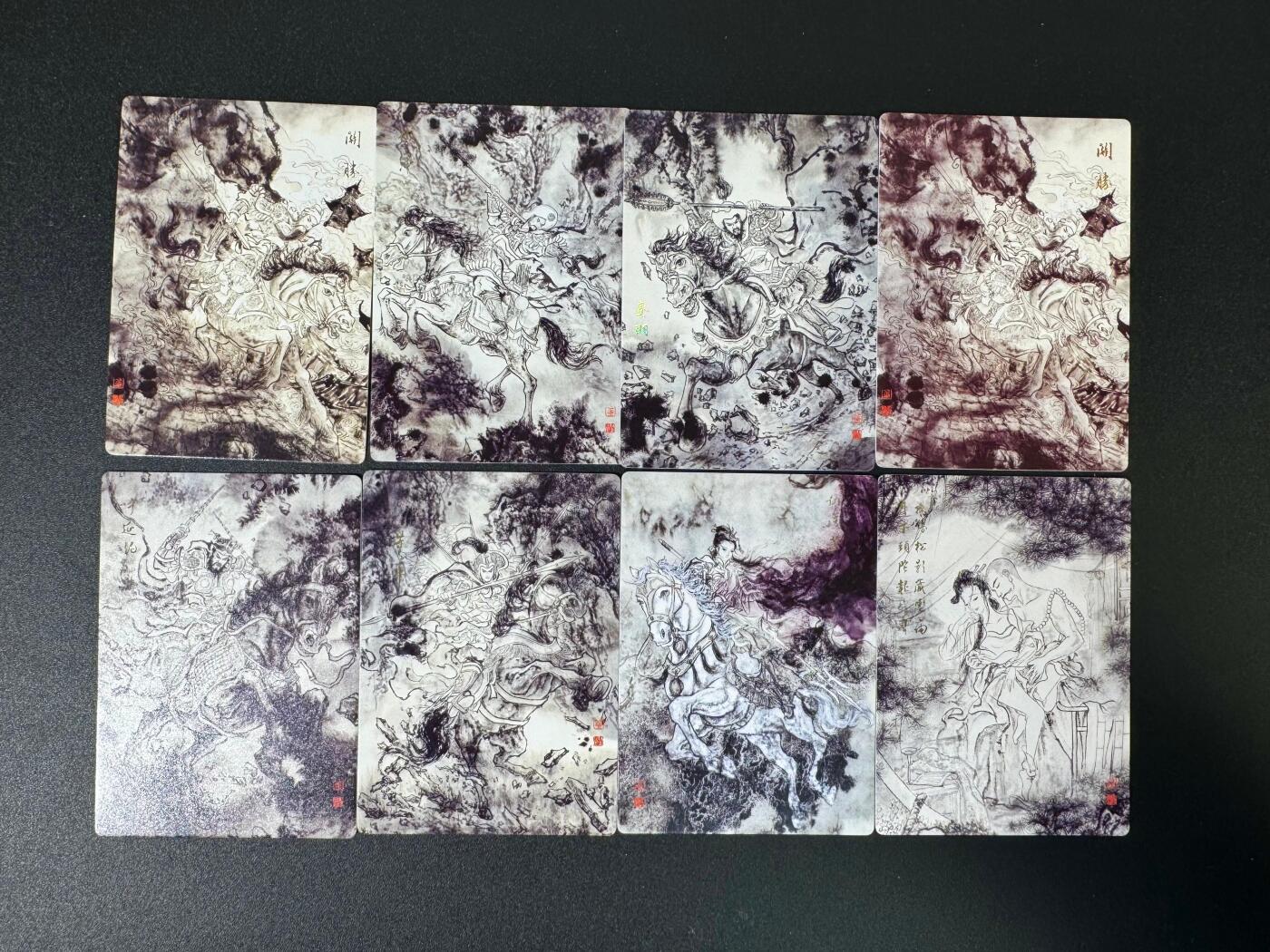 NO.18 好又多金牌大场，新店点关注不迷路！每周一站式配齐，方便凑单！（周6晚8点截拍，卖家送拍0抽成！） 墨染水浒 董洁莹 水墨卡 8张一套