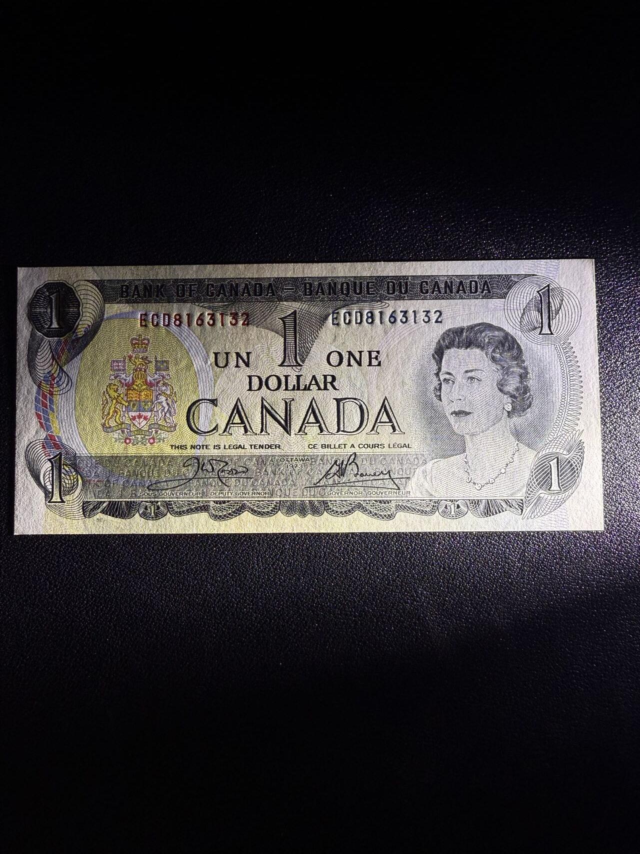 第14期 库存低价起拍 加拿大风景版1 全新unc