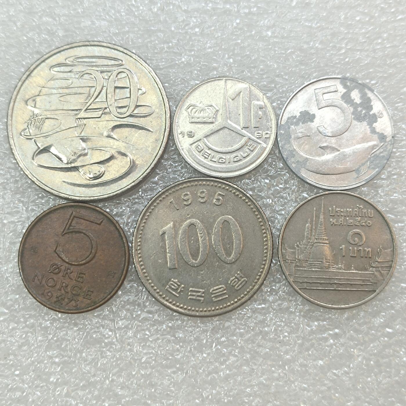 君烨收藏 0元起拍 散币场 每天一场 可留存 第29场 周日发货 24散币