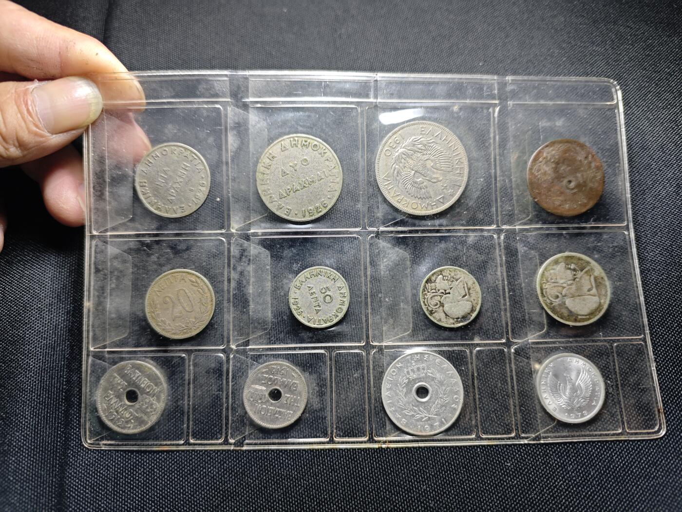 KK钱币收藏小铺 《套币 好品/批量散币专场》  2月预留时间 周末发货  希腊散币一组