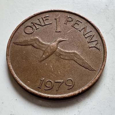 🌹外币初藏🌹🐯2025年第143场  每周二四六晚8️⃣点 接代拍 - 根西岛1979年一便士