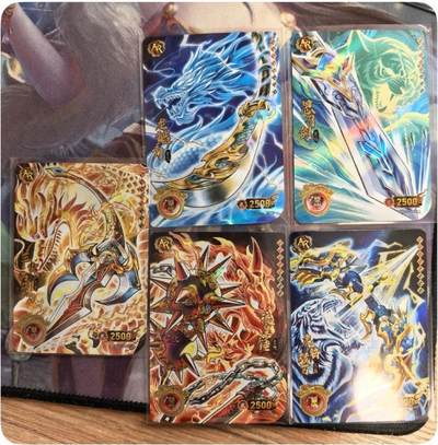 NO.18 好又多金牌大场，新店点关注不迷路！每周一站式配齐，方便凑单！（周6晚8点截拍，卖家送拍0抽成！） - 卡游三国-雄图霸业AR剪角展陈卡一套5张