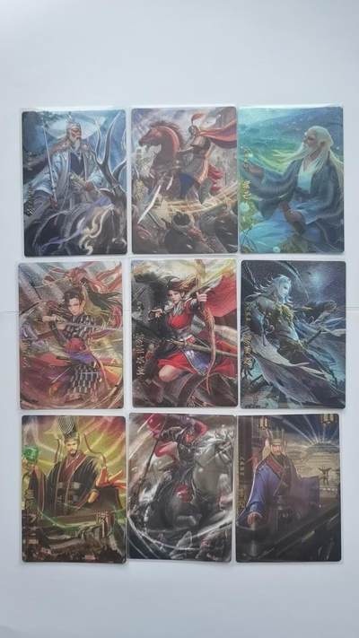 NO.18 好又多金牌大场，新店点关注不迷路！每周一站式配齐，方便凑单！（周6晚8点截拍，卖家送拍0抽成！） - 卡玩帕克 神州群英志 粗闪  乱世群雄 9张