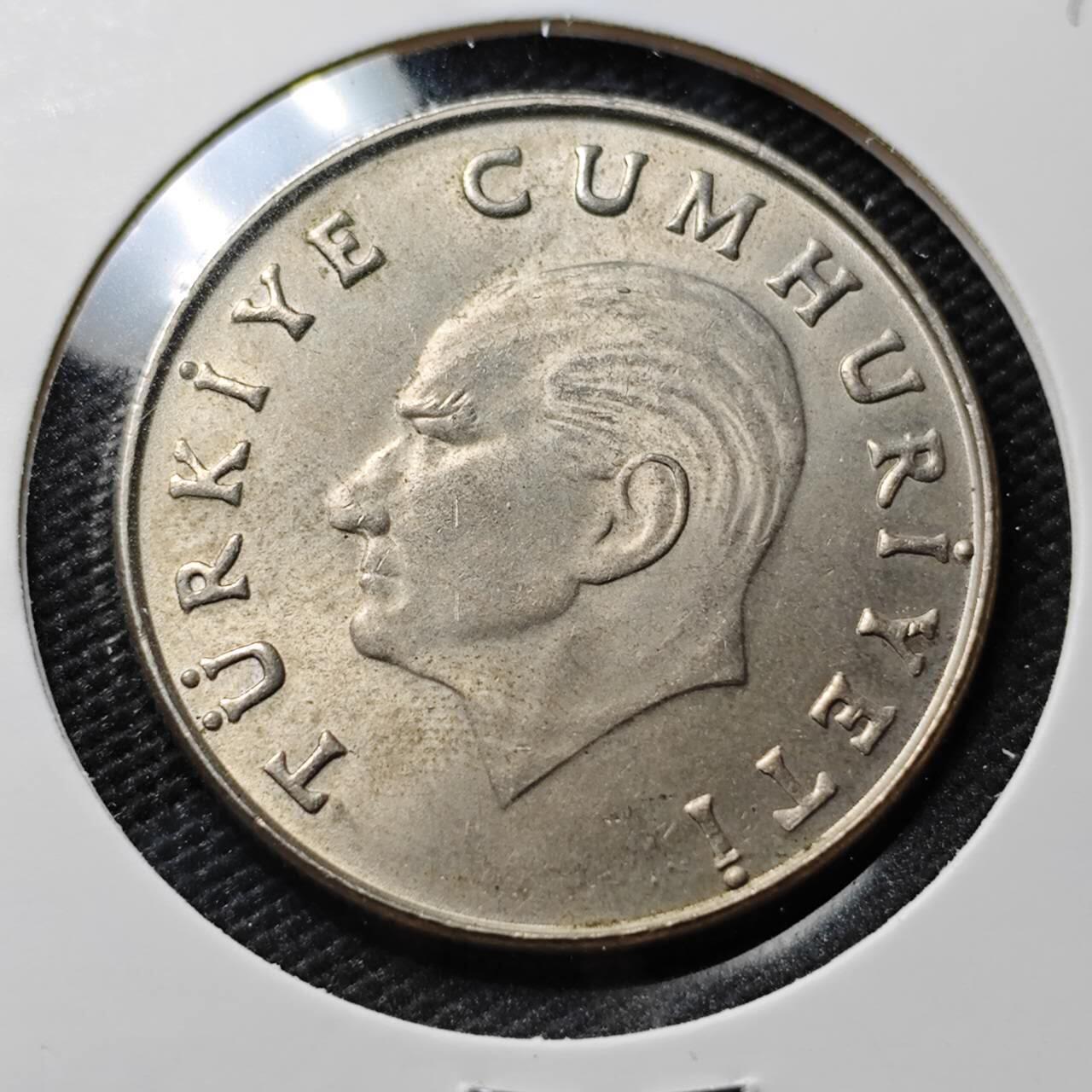 KK钱币收藏小铺 第382期  2月预留时间 周末发货 1986土耳其100里拉 好品