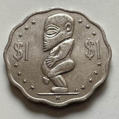 🌹外币初藏🌹🐯2025年第143场  每周二四六晚8️⃣点 接代拍 - 库克群岛1987年¥1