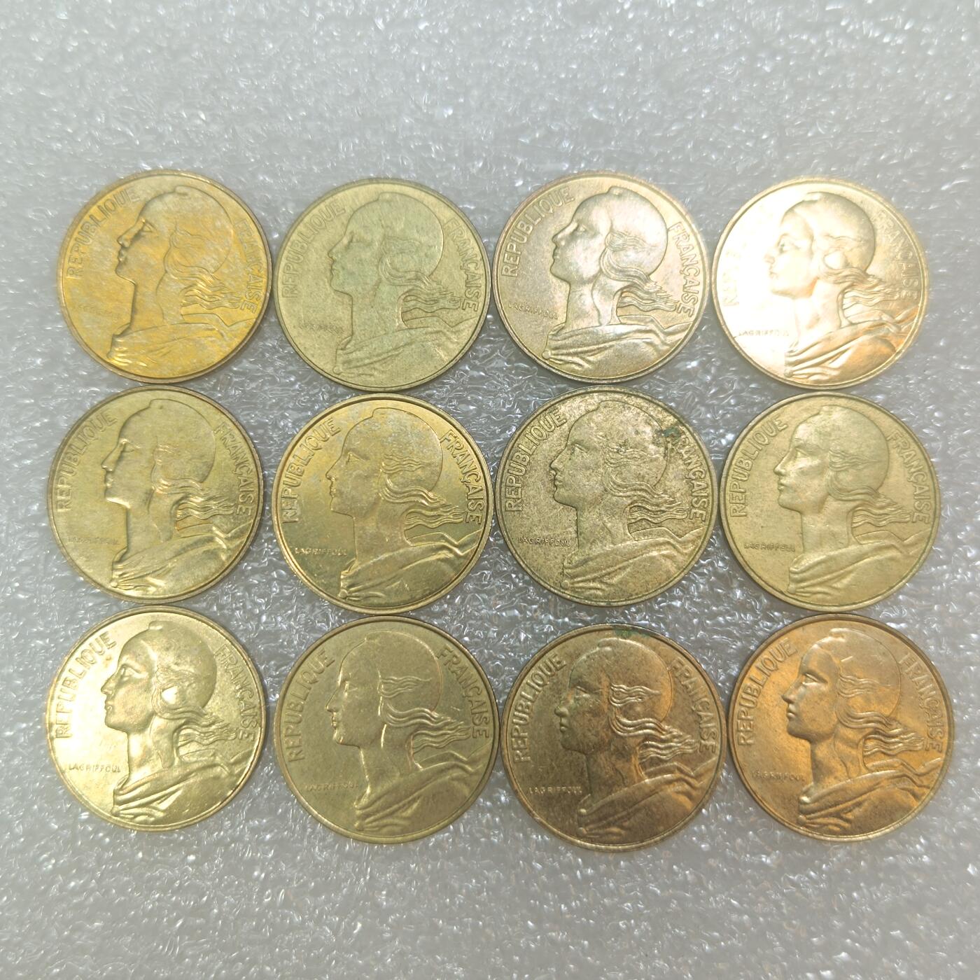 君烨收藏 0元起拍 散币场 每天一场 可留存 第29场 周日发货 23法国10分