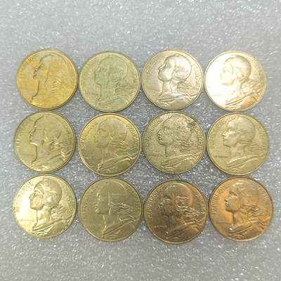 君烨收藏 0元起拍 散币场 每天一场 可留存 第29场 周日发货 23法国10分