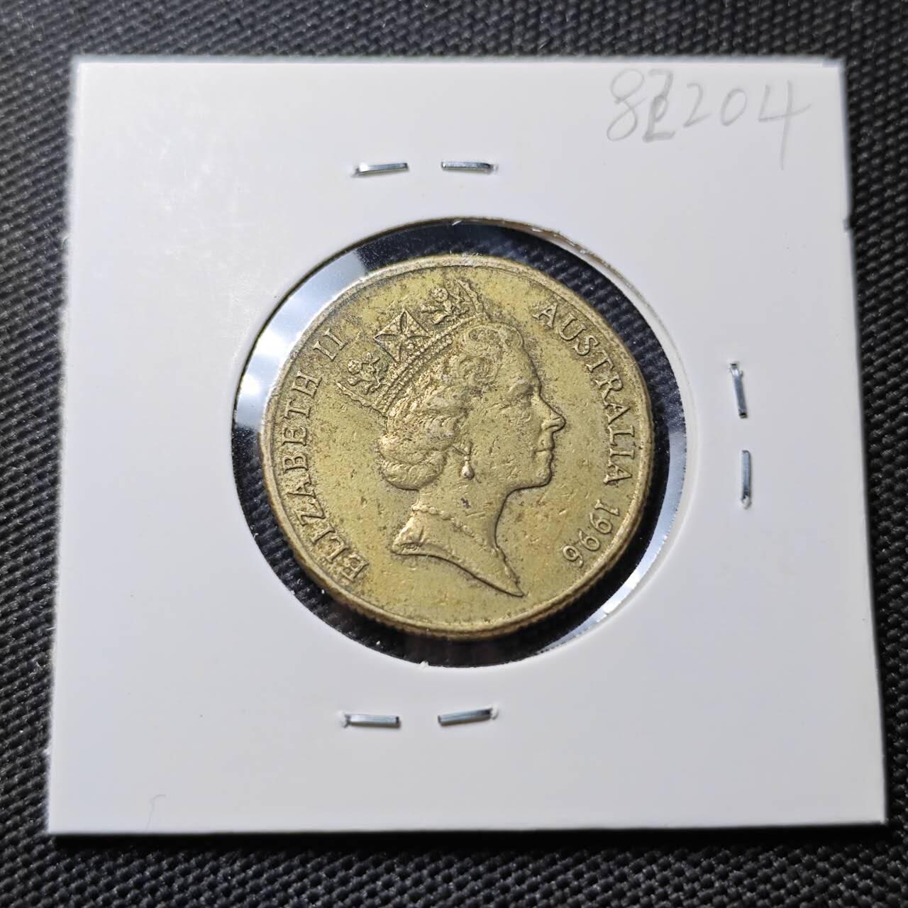 KK钱币收藏小铺 第382期  2月预留时间 周末发货 1996澳大利亚1元