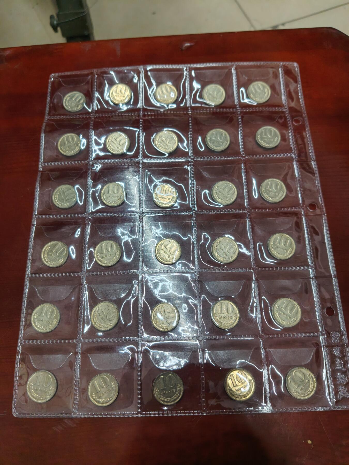 全新未流通蒙古10蒙戈硬币