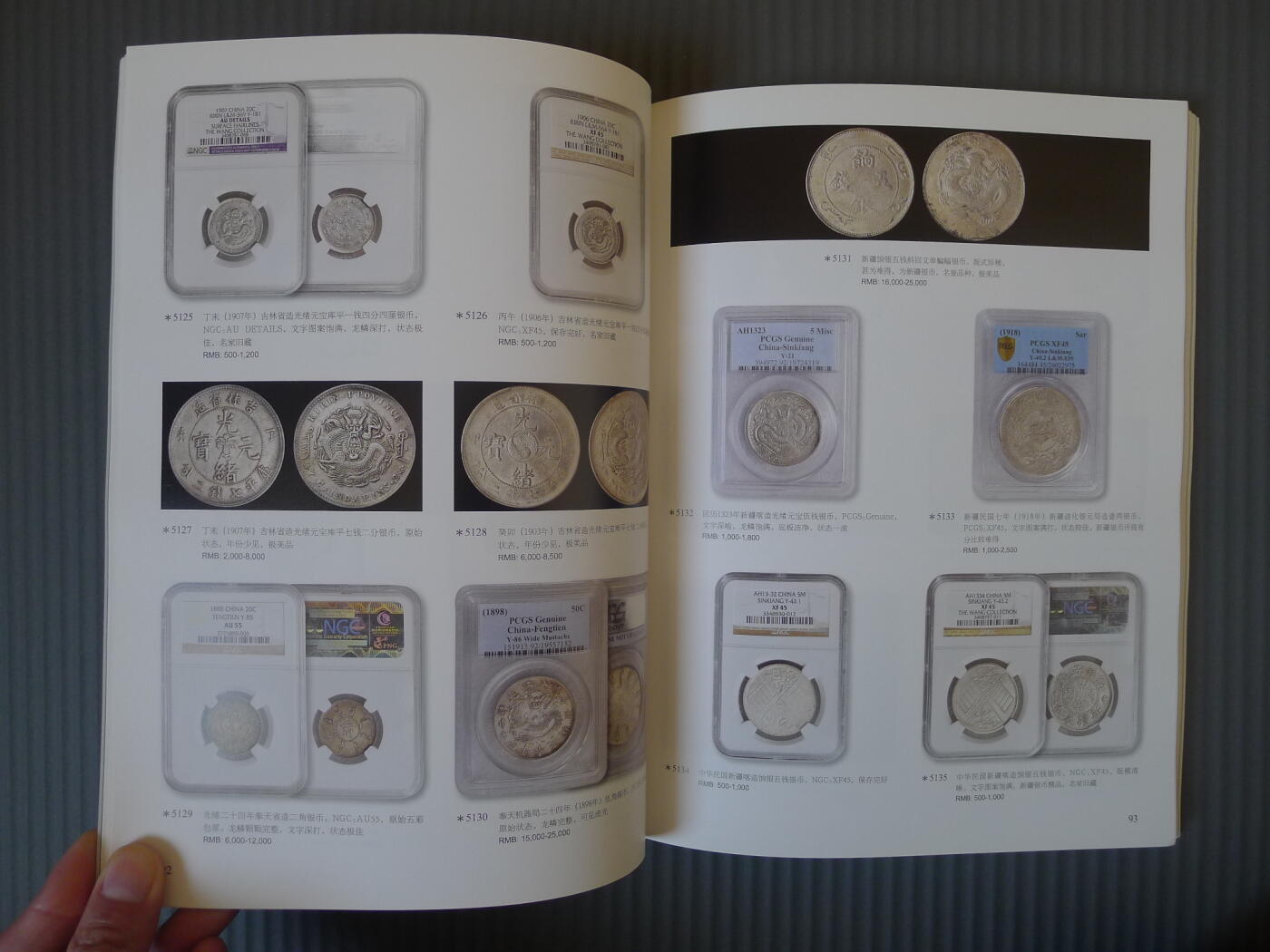 世界钱币章牌书籍专场拍卖12.21 华夏国拍 2012秋季拍卖会  古钱 金银锭 机制币