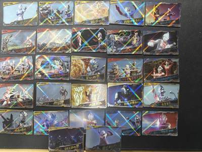 天玑星卡拍第151期《12.18周四截拍》持续收拍收评中 满赠卡需备注 - 万代 奥特曼 闪亮卡 27张