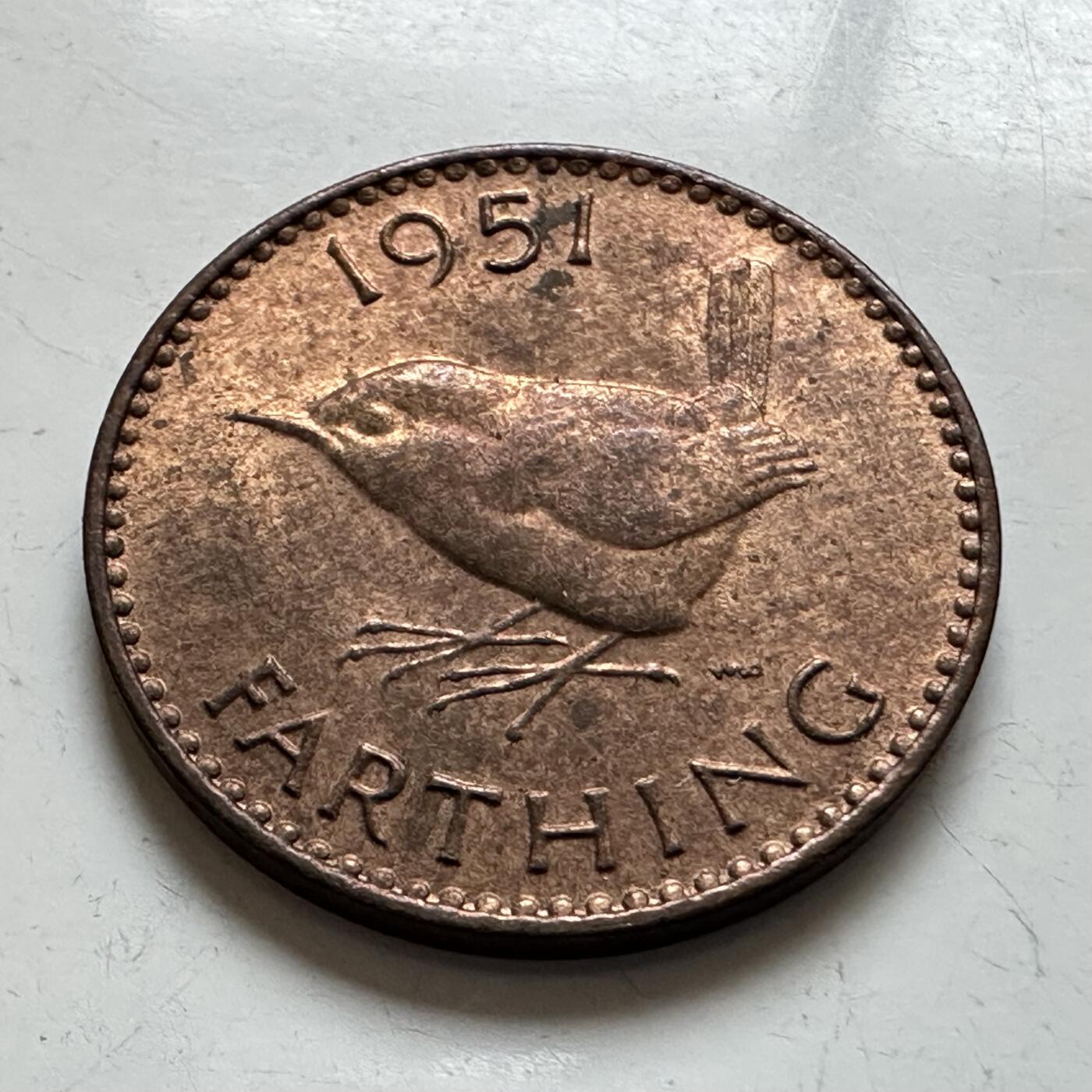 🌹外币初藏🌹🐯2025年第143场  每周二四六晚8️⃣点 接代拍 英国1951年一法新