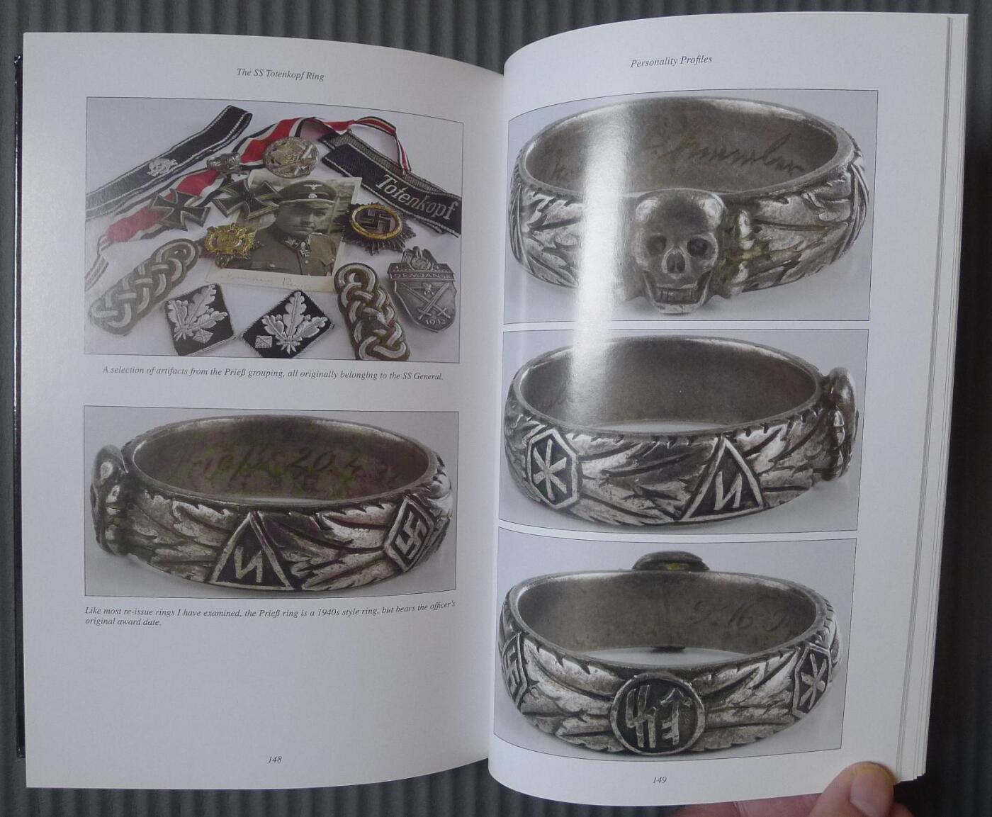 世界钱币章牌书籍专场拍卖12.21 德军骷髅戒指