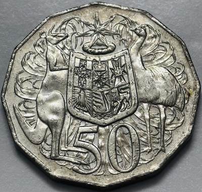 文馨钱币收藏第 286 场，圣诞节专场【 长期接收代拍品低至 0 佣金】 - 2012 年澳大利亚 50 分