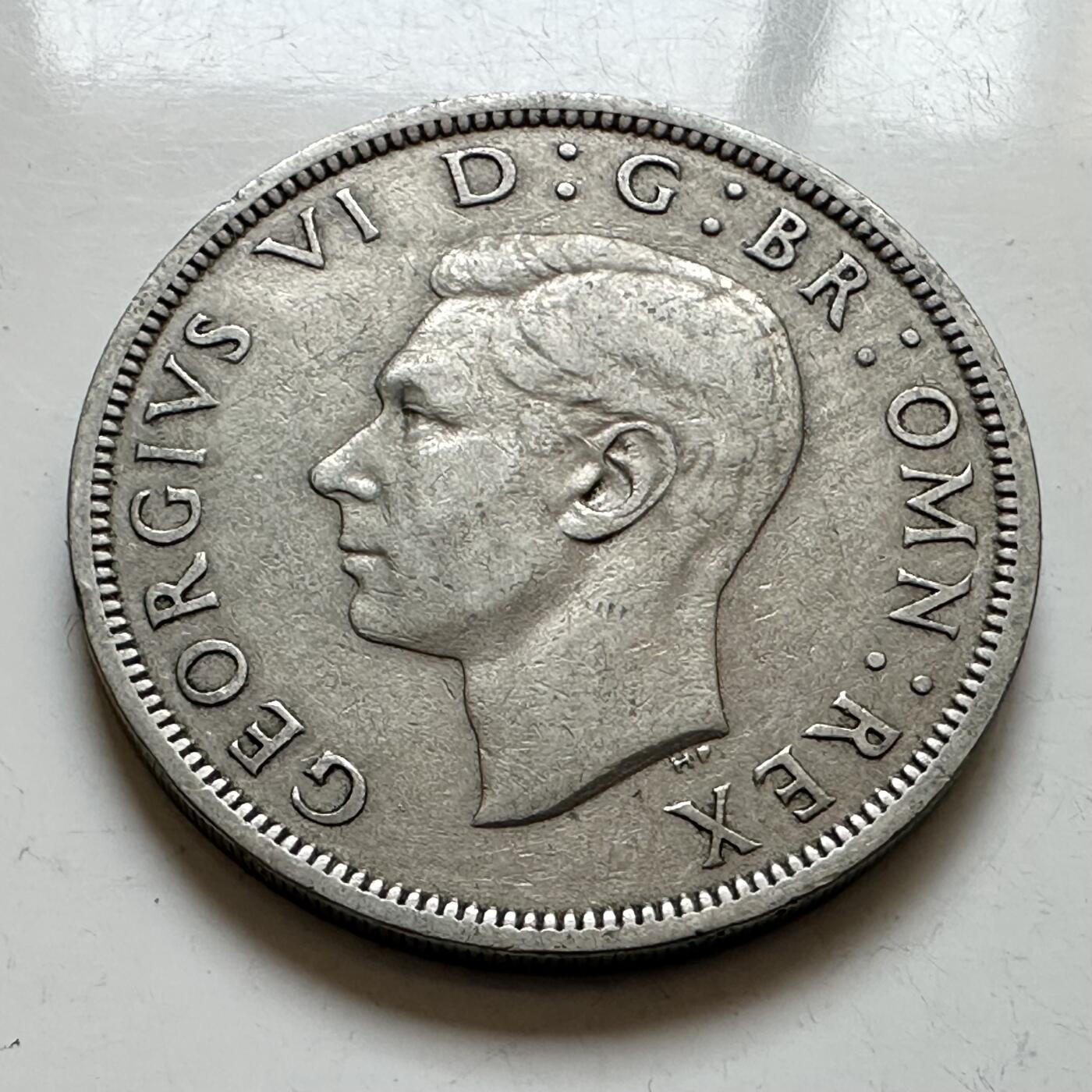 🌹外币初藏🌹🐯2025年第143场  每周二四六晚8️⃣点 接代拍 英国1951年半克郎 