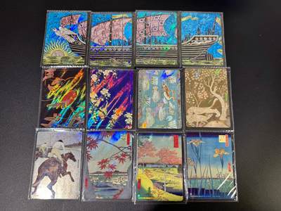 NO.18 好又多金牌大场，新店点关注不迷路！每周一站式配齐，方便凑单！（周6晚8点截拍，卖家送拍0抽成！） - 卡游 大英博物馆第二弹 高罕景品卡12张 包括四连拼图卡（带卡膜）