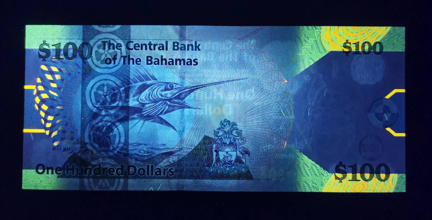 《艾美收藏》第225期-12.15周日外币精选场 巴哈马2009年100元最高值全新UNC无4 剑鱼