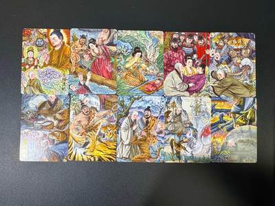 NO.18 好又多金牌大场，新店点关注不迷路！每周一站式配齐，方便凑单！（周6晚8点截拍，卖家送拍0抽成！） - 超吉梦 七侠五义 多吉绘唐僧出世普卡10张