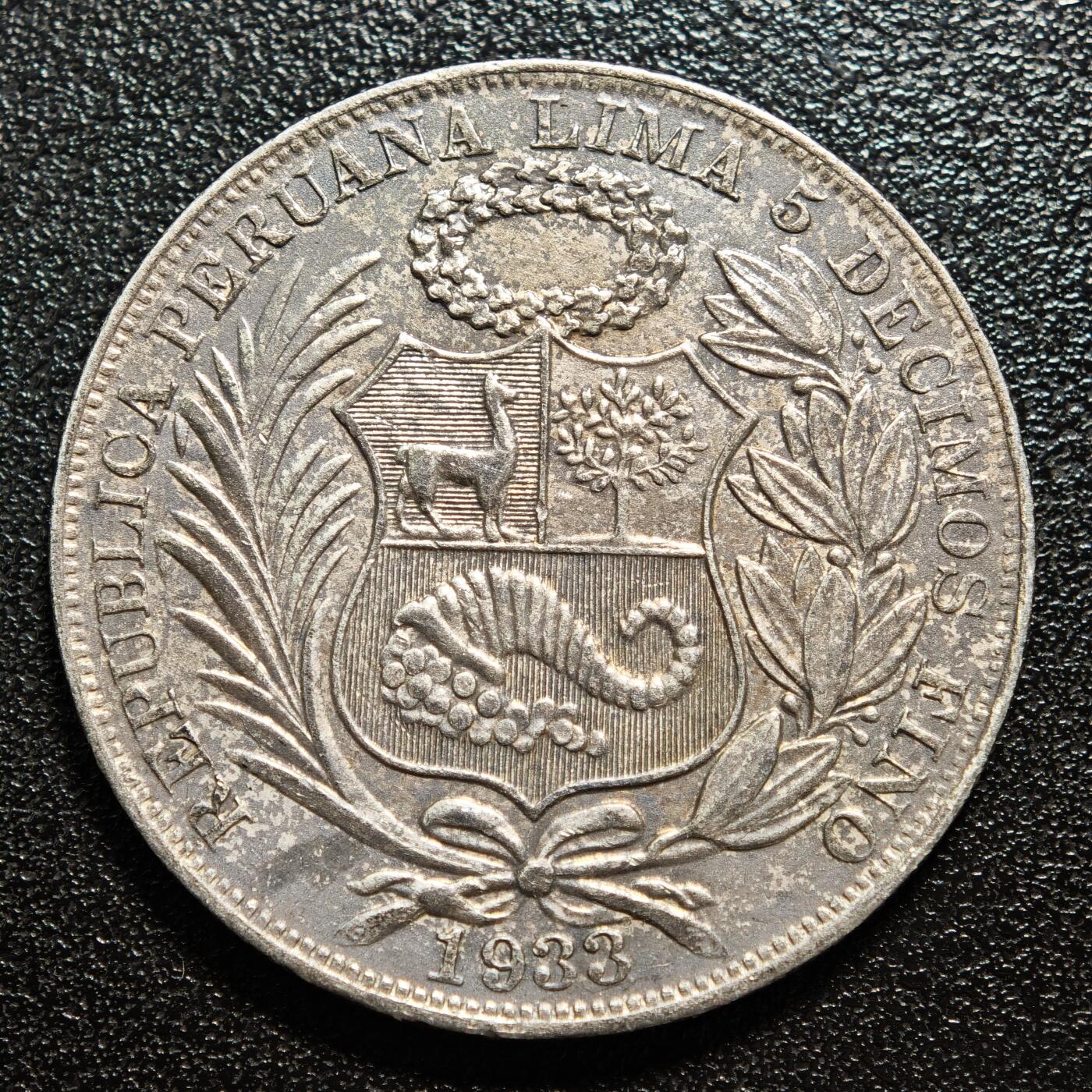 【德藏】世界币章拍卖第158期（拍品征集中~欢迎藏友联系） 3枚一组 1933年 秘鲁女神1索尔银币 及 1975、76年 法国大力神5法郎银币  详细尺寸请看拍品介绍