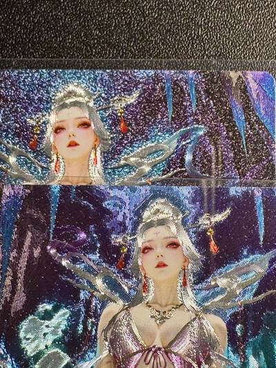 NO.20.5 好又多妹卡大赏，祝你新年旺桃花~只能从此链接进的专场！新店点关注不迷路~每周一站式配齐，方便凑单！（周5晚9点截拍，卖家送拍免费！） - 奇点卡牌 白骨夫人冷烫+粗闪