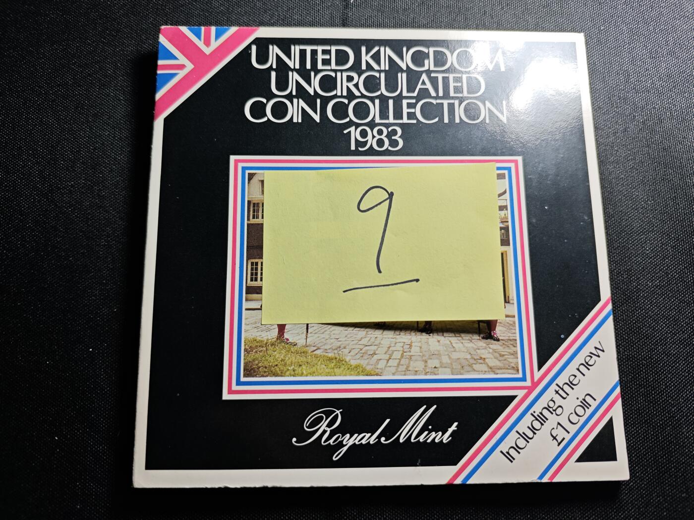 KK钱币收藏小铺 《套币 好品/批量散币专场》  2月预留时间 周末发货  1983英国清年大小面值套币