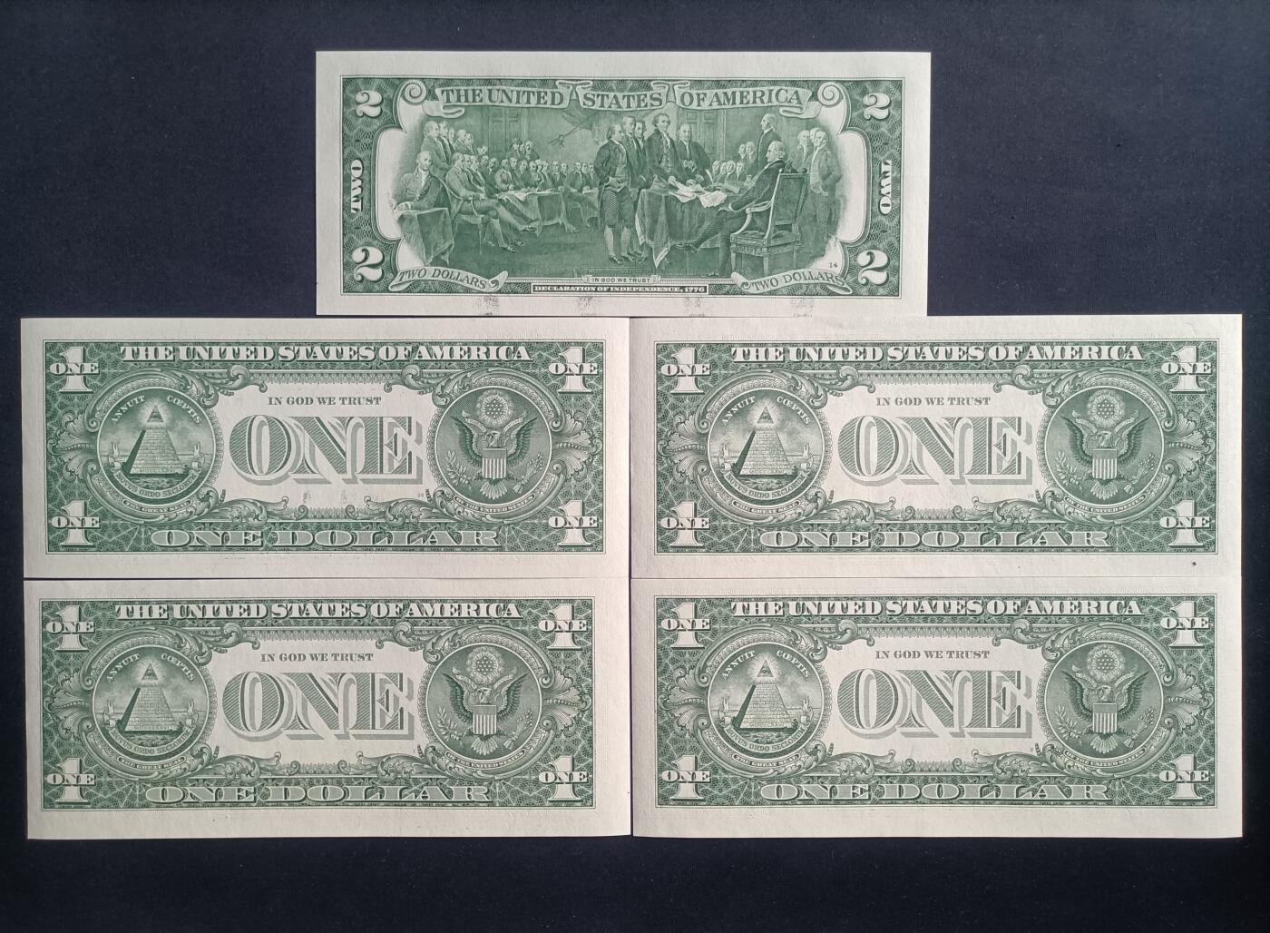 【游宝包邮场】蛇年第100期 五福临门+六六大顺 美国🇺🇸 UNC/UNC-