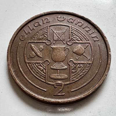 🌹外币初藏🌹🐯2025年第143场  每周二四六晚8️⃣点 接代拍 - 马恩岛1988年2便士