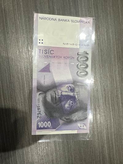 纸币 - 斯洛伐克1000