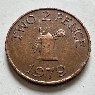 🌹外币初藏🌹🐯2025年第143场  每周二四六晚8️⃣点 接代拍 - 根西岛1979年2便士