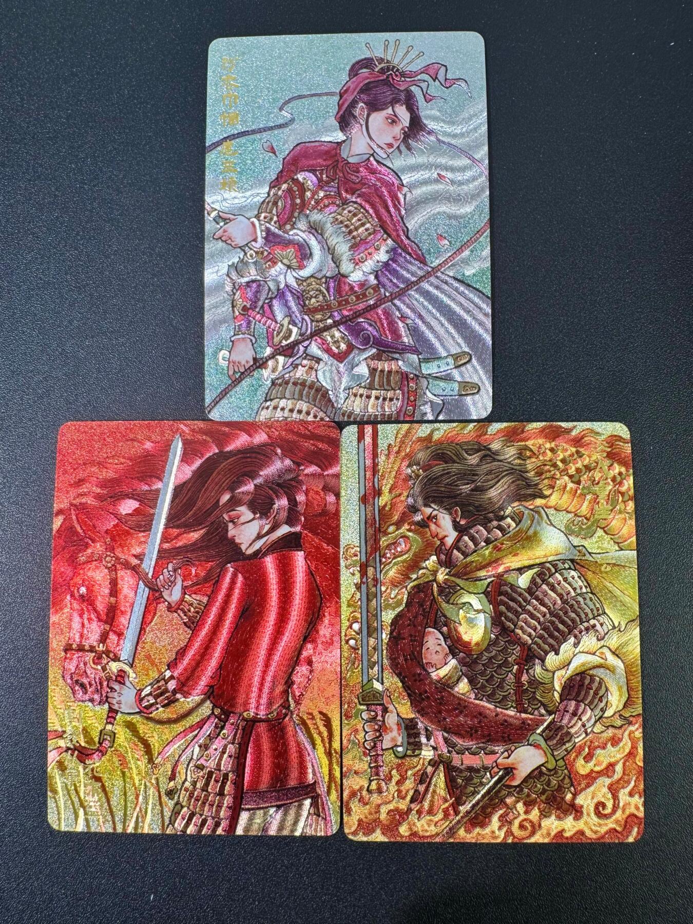 NO.18 好又多金牌大场，新店点关注不迷路！每周一站式配齐，方便凑单！（周6晚8点截拍，卖家送拍0抽成！） 【13/200编】超吉梦 七侠五义特卡 白影绘扈三娘、花木兰、赵云 粗闪